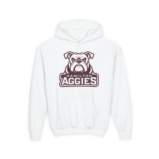 Youth Hoodie Sweatshirt \ Hamilton Aggies \ HA4