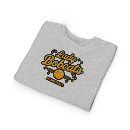 Toddler Crewneck Sweatshirt \ Phil Campbell Bobcats Basketball \ PCBBKG2