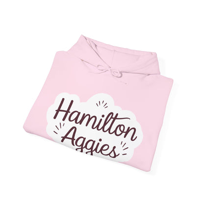 Adult Hoodie Sweatshirt \ Hamilton Aggies \ HAG1