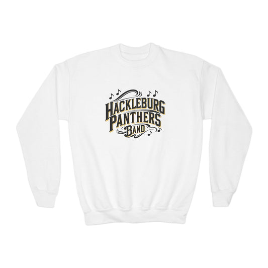 Youth Crewneck Sweatshirt \ Hackleburg Panthers Band \ HPB1