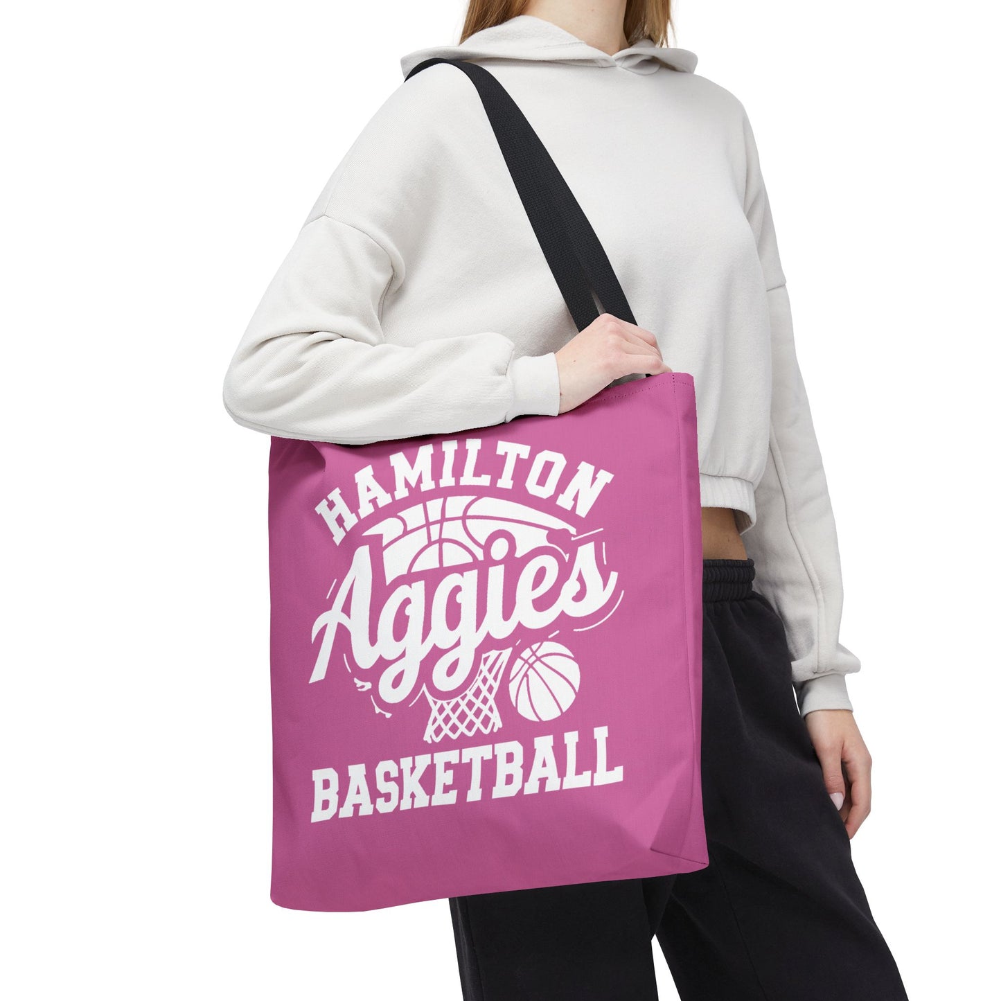Tote Bag \ Hamilton Aggies Basketball \ HABKG1