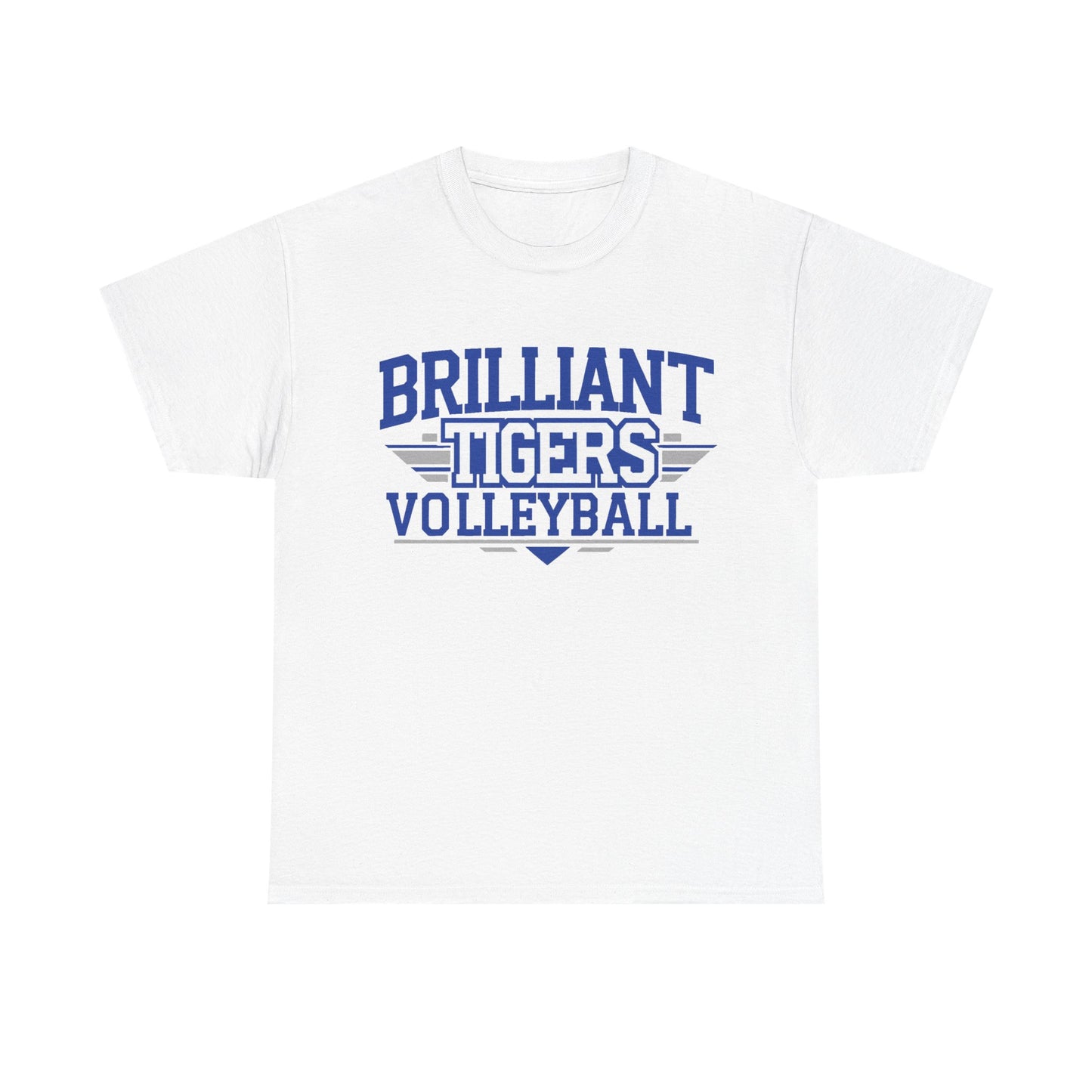 Adult Tee \ Brilliant Tigers Volleyball \ BTV2