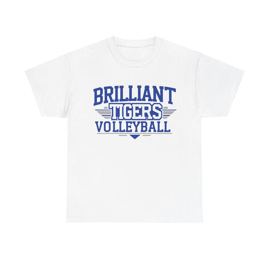 Adult Tee \ Brilliant Tigers Volleyball \ BTV2