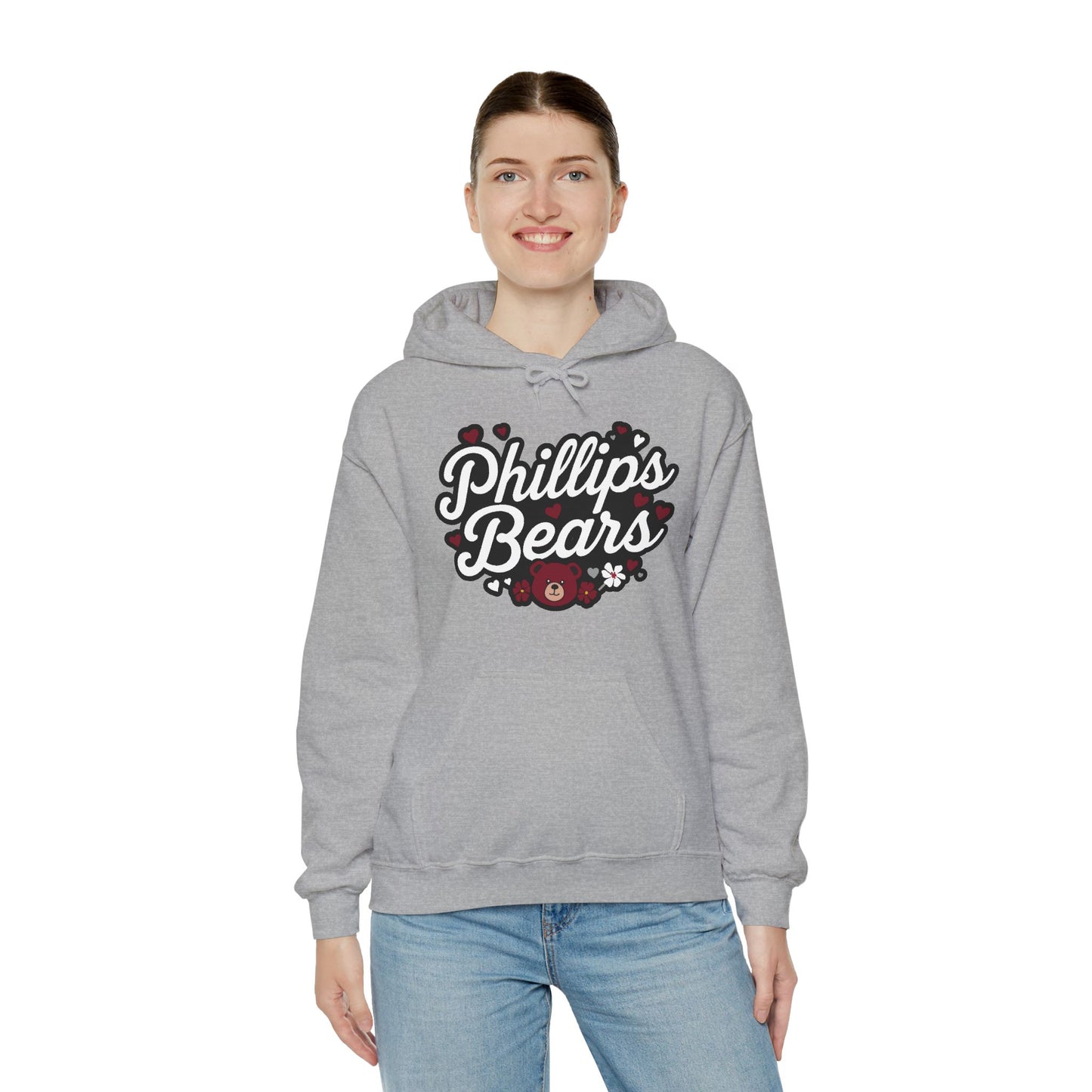 Adult Hoodie Sweatshirt \ Phillip's Bears \ PBG1