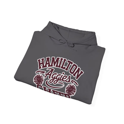 Adult Hoodie Sweatshirt \ Hamilton Aggies Cheer \ HAC2