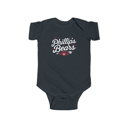 Short Sleeve Baby Bodysuit \ Phillip's Bears \ PBG1