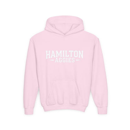 Youth Hoodie Sweatshirt \ Hamilton Aggies \ HA3