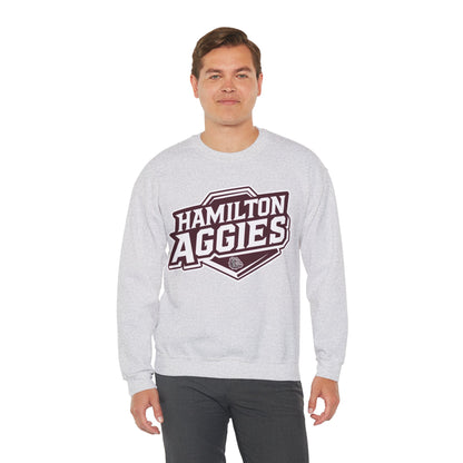 Adult Crewneck Sweatshirt \ Hamilton Aggies \ HA1