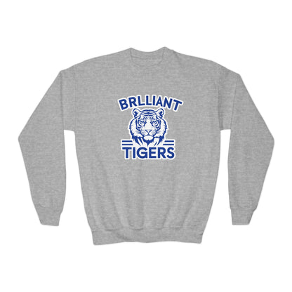 Youth Crewneck Sweatshirt \ Brilliant Tigers \ BT1