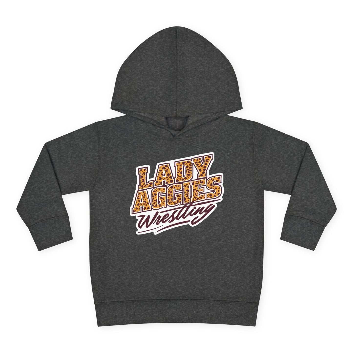 Toddler Hoodie Sweatshirt \ Hamilton Aggies Wrestling \ HAWG3