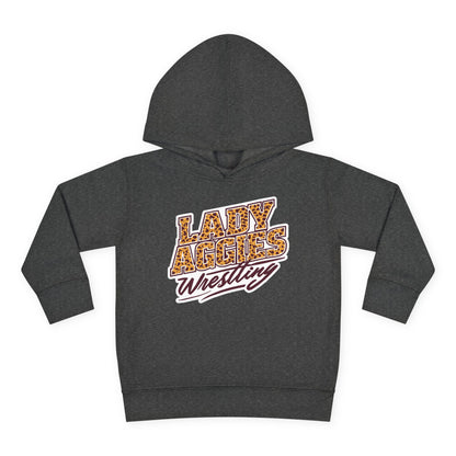Toddler Hoodie Sweatshirt \ Hamilton Aggies Wrestling \ HAWG3