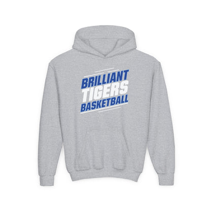 Youth Hoodie Sweatshirt \ Brilliant Tigers Basketball \ BTBK2