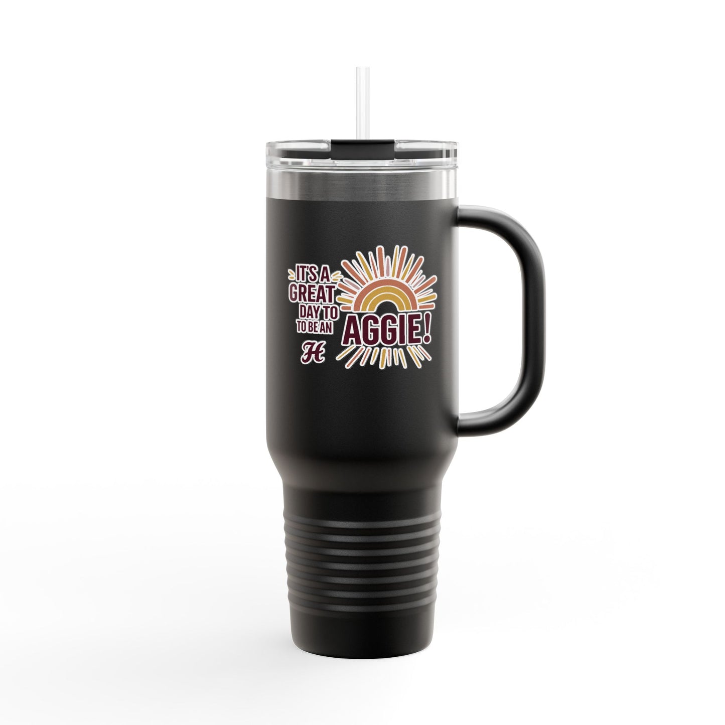 40oz Insulated Tumbler \ It's a Great Day to be an Aggie! \ GDA1