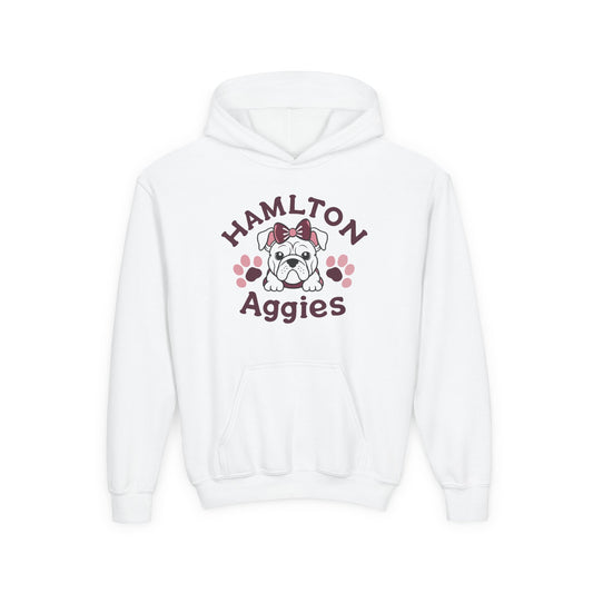 Youth Hoodie Sweatshirt \ Hamilton Aggies \ HAG3