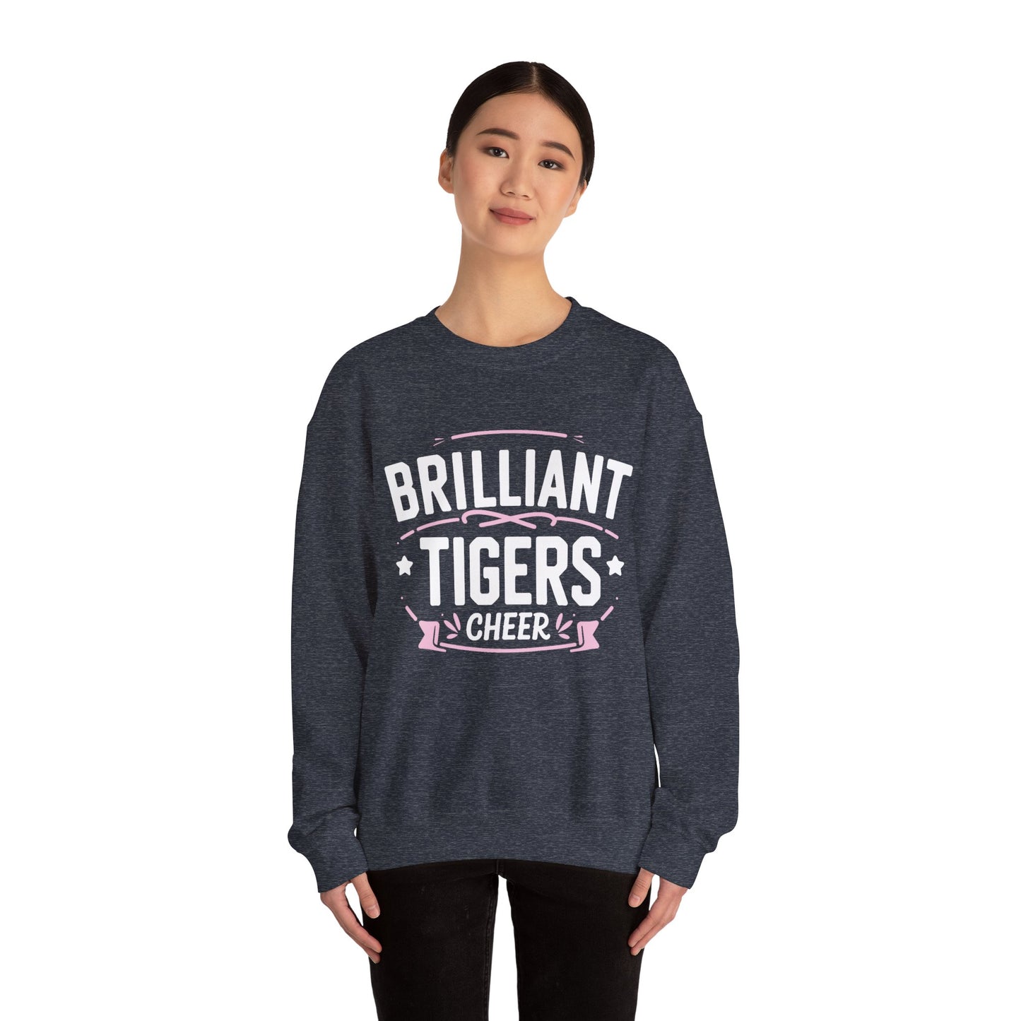 Adult Crewneck Sweatshirt \ Brilliant Tigers Cheer \ BTC2