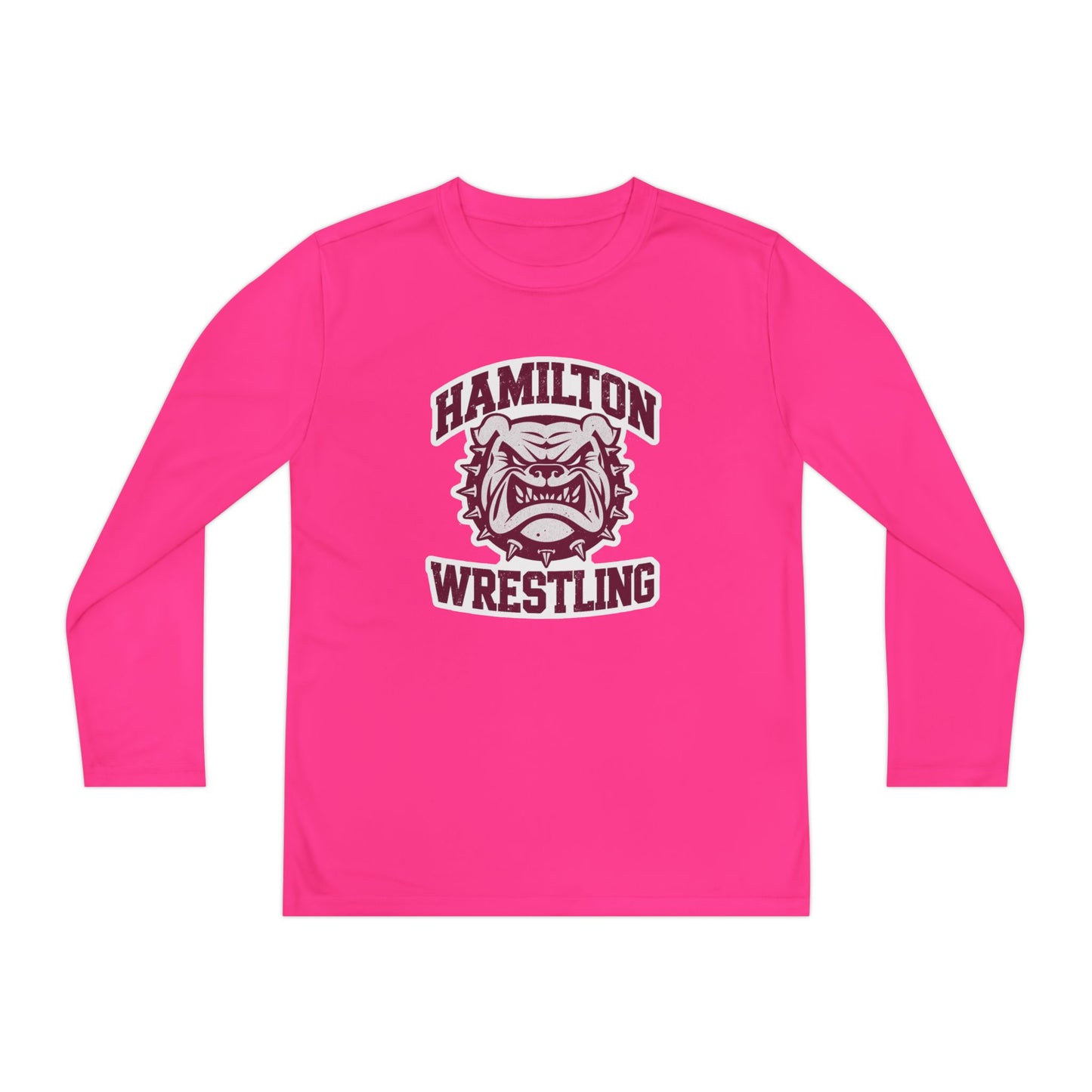 Youth Long Sleeve Tee \ Hamilton Aggies Wrestling \ HAW2