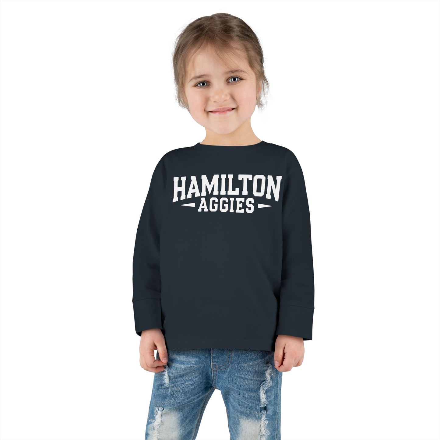 Toddler Long Sleeve Tee \ Hamilton Aggies \ HA3