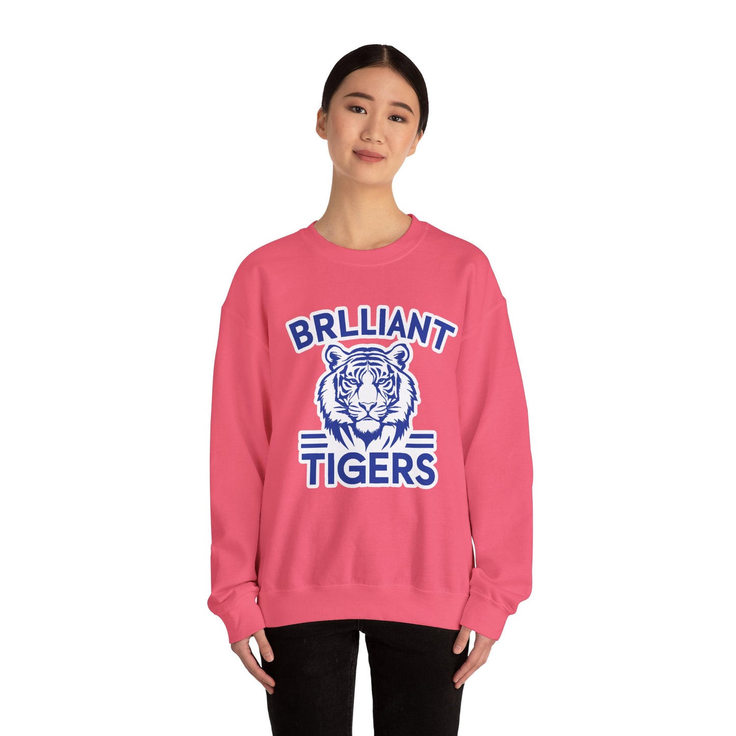 Adult Crewneck Sweatshirt \ Brilliant Tigers \ BT1