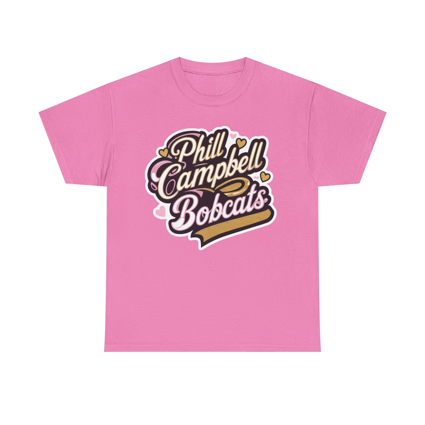 Adult Tee \ Phill Campbell Bobcats \ PCBG1