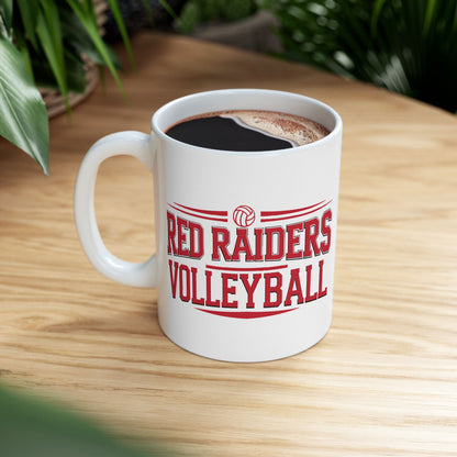 Coffee Mug \ Marion County Red Raiders Volleyball \ MCV2
