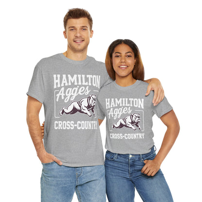 Adult Tee \ Hamilton Aggies Cross-Country \ HCC2