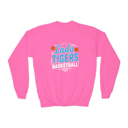 Youth Crewneck Sweatshirt \ Brilliant Tigers Basketball \ BTBKG1