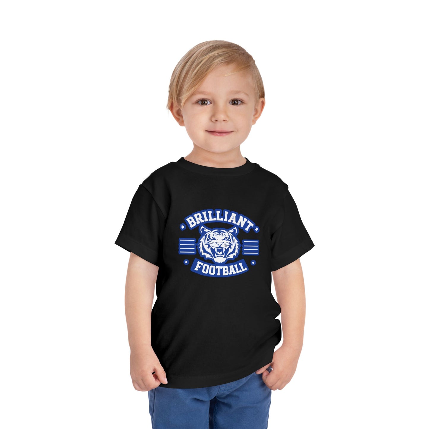 Toddler Tee \ Brilliant Tigers Football \ BTF2
