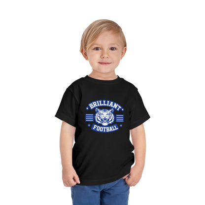 Toddler Tee \ Brilliant Tigers Football \ BTF2
