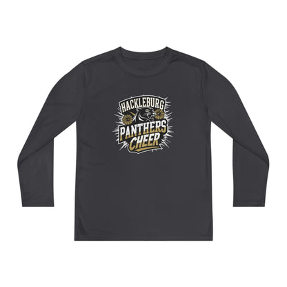 Youth Long Sleeve Tee \ Hackleburg Panthers Cheer \ HPC1