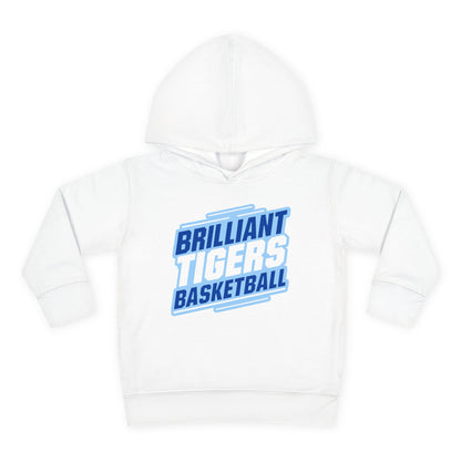 Toddler Hoodie Sweatshirt \ Brilliant Tigers Basketball \ BTBK2