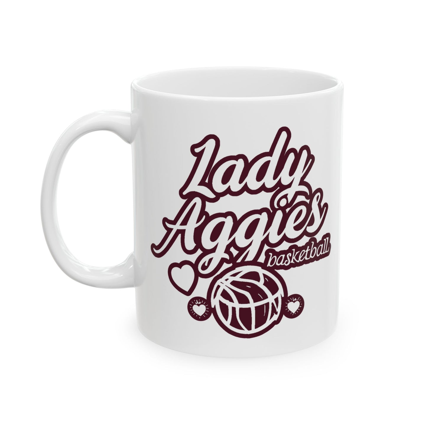Coffee Mug \ Hamilton Aggies Basketball \ HABKG2