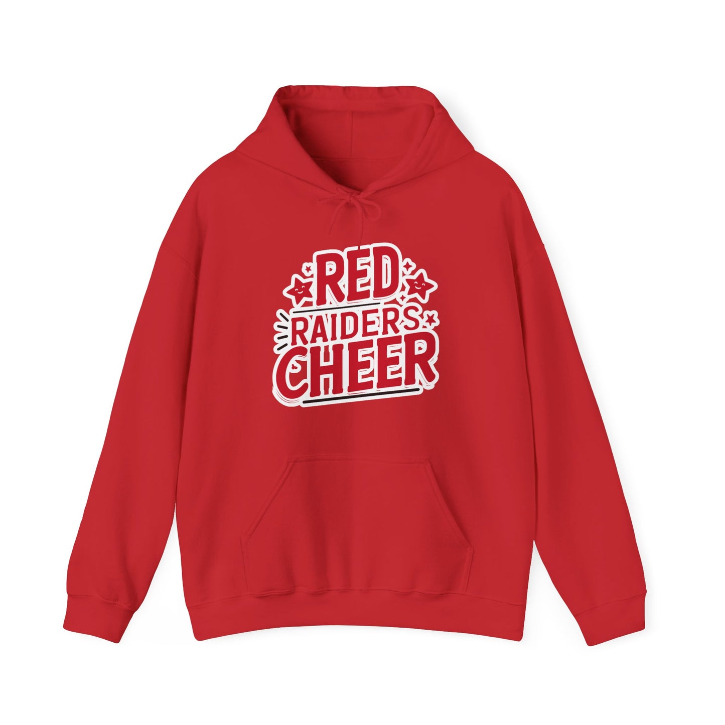 Adult Hoodie Sweatshirt \ Marion County Red Raiders Cheer \ MCC2