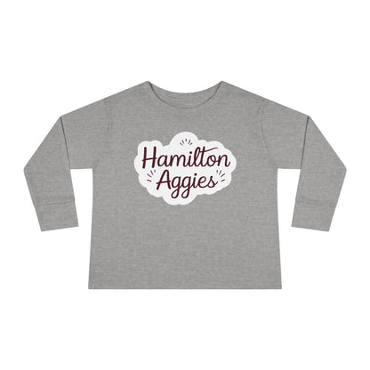 Toddler Long Sleeve Tee \ Hamilton Aggies \ HAG1