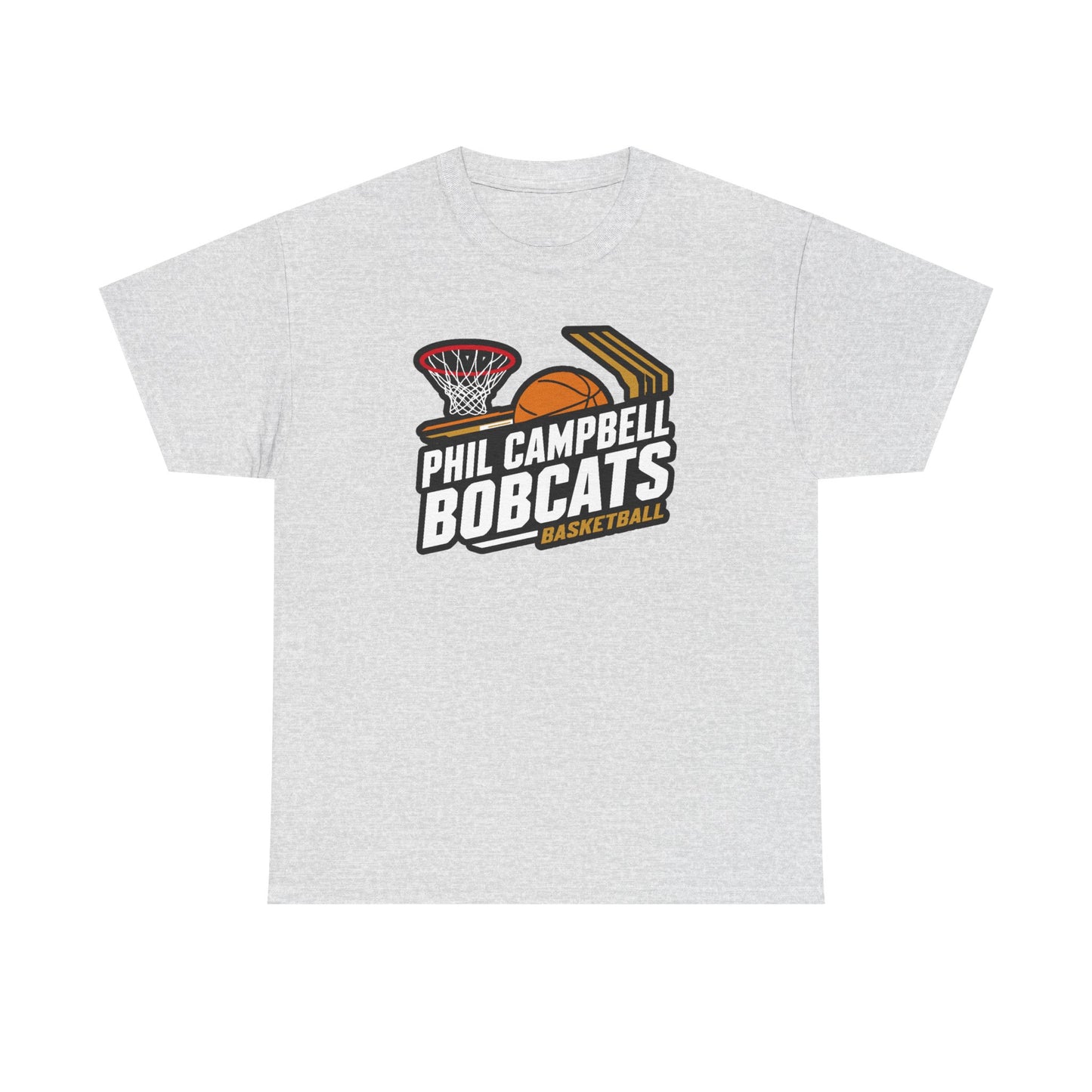 Adult Tee \ Phil Campbell Bobcats Basketball \ PCBBK1