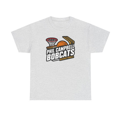 Adult Tee \ Phil Campbell Bobcats Basketball \ PCBBK1