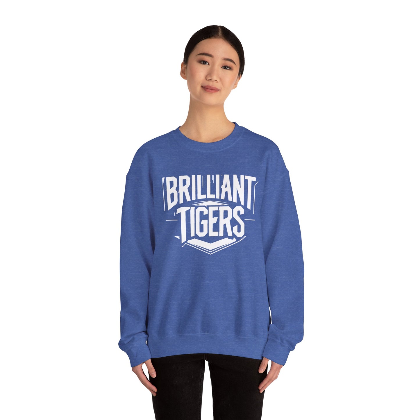 Adult Crewneck Sweatshirt \ Brilliant Tigers \ BT2