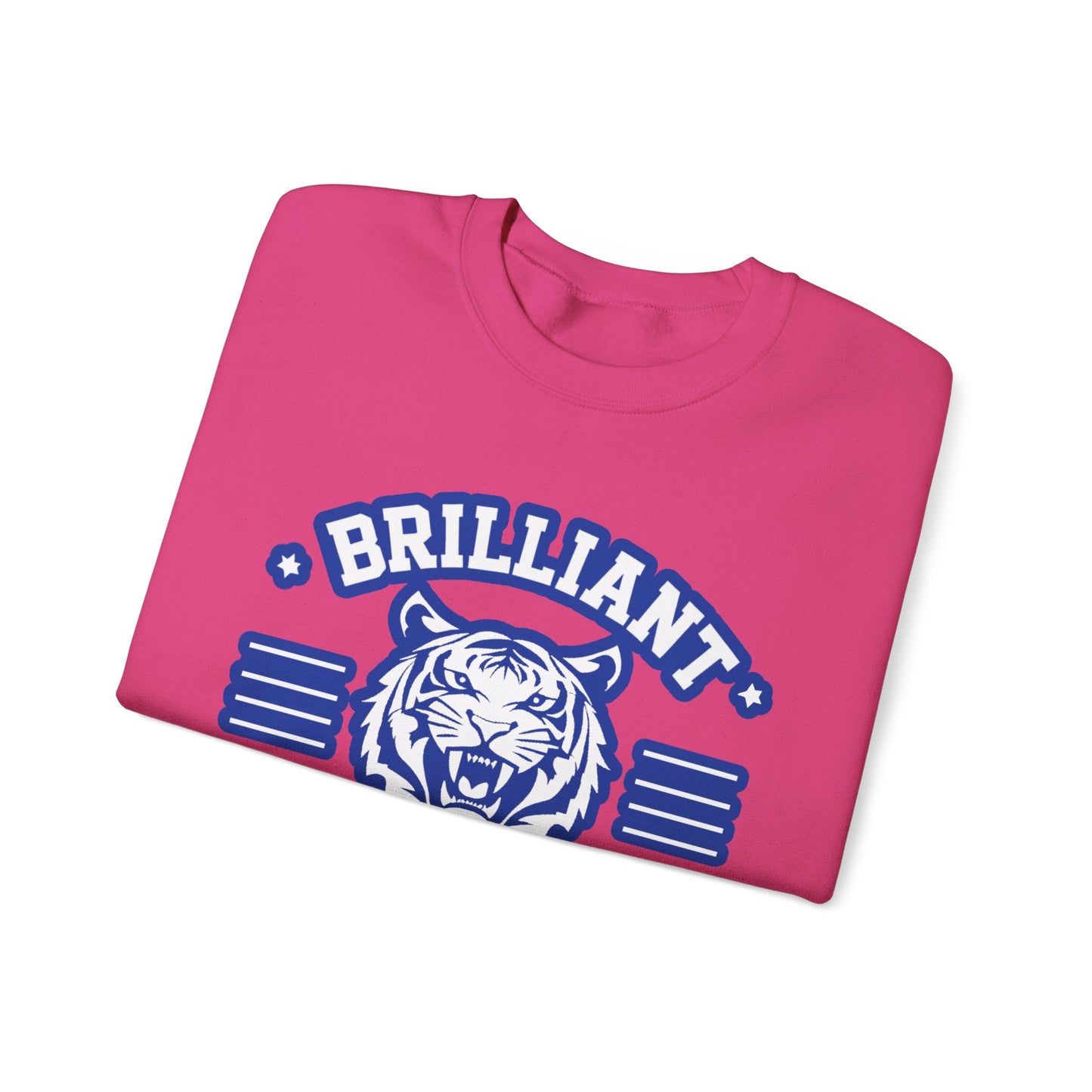 Adult Crewneck Sweatshirt \ Brilliant Tigers Football \ BTF2