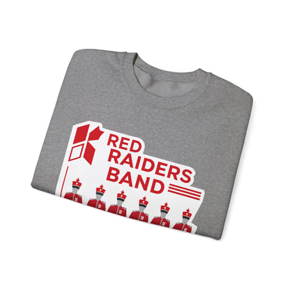 Adult Crewneck Sweatshirt \ Marion County Red Raiders Band \ MCB1