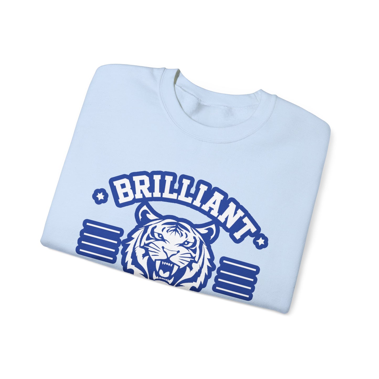Adult Crewneck Sweatshirt \ Brilliant Tigers Football \ BTF2