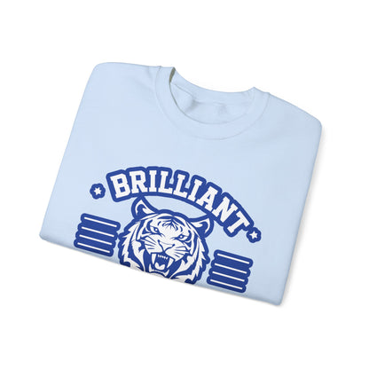 Adult Crewneck Sweatshirt \ Brilliant Tigers Football \ BTF2