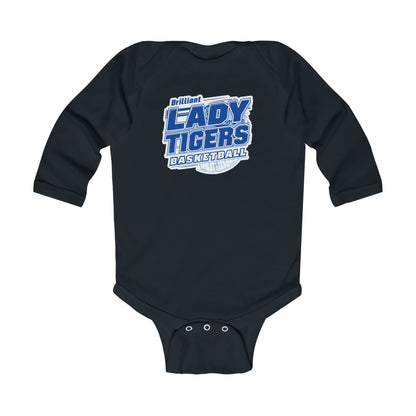 Long Sleeve Baby Bodysuit \ Brilliant Tigers Basketball \ BTBKG2