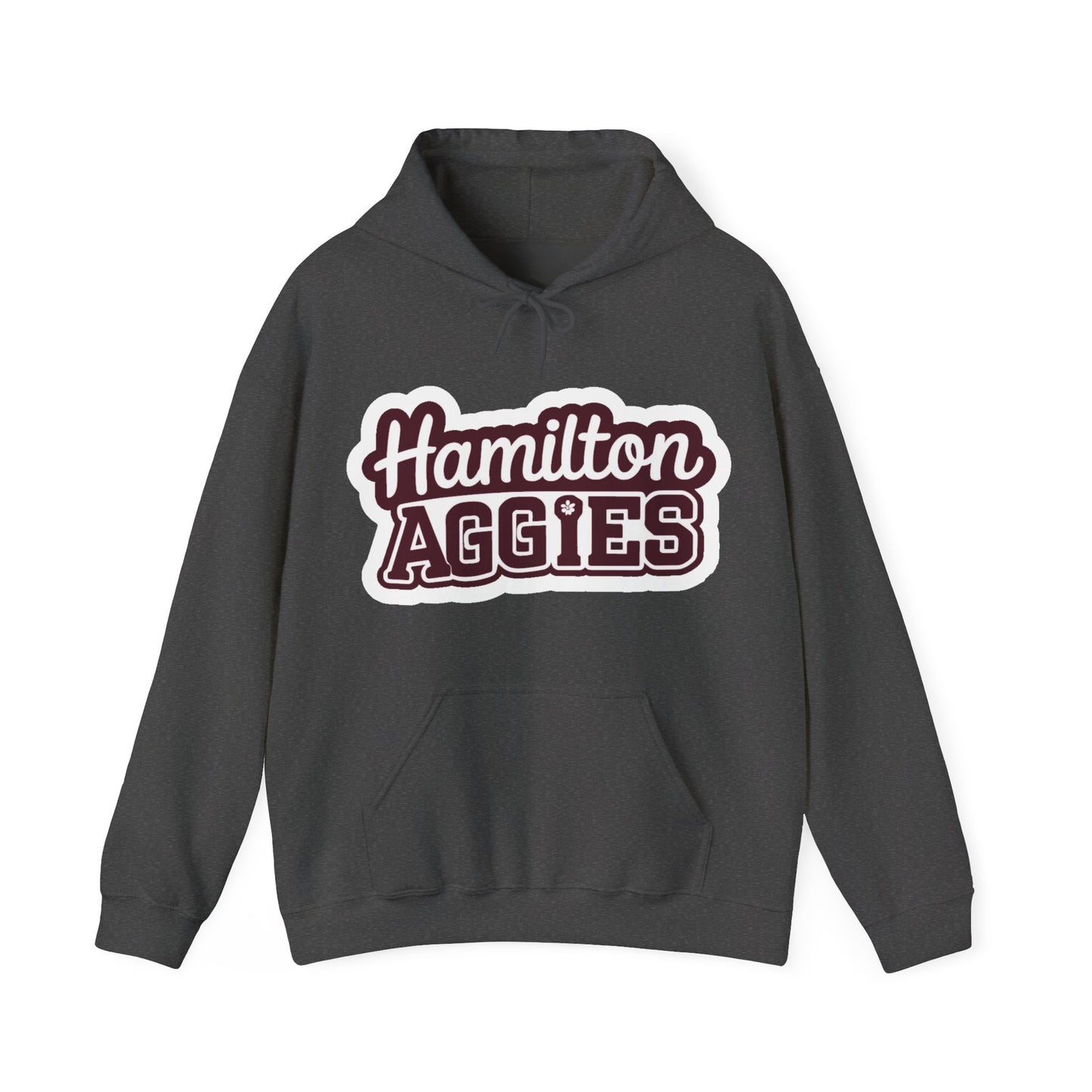 Adult Hoodie Sweatshirt \ Hamilton Aggies \ HAG2