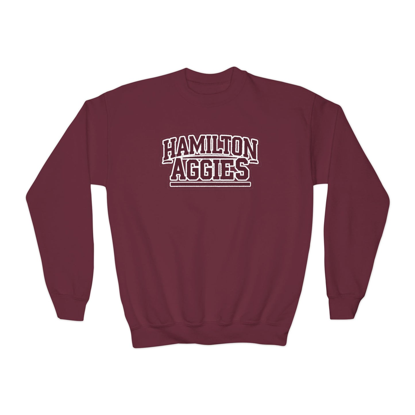 Youth Crewneck Sweatshirt \ Hamilton Aggies \ HA2