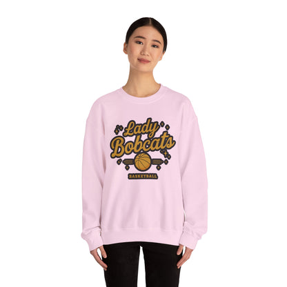 Adult Crewneck Sweatshirt \ Phil Campbell Bobcats Basketball \ PCBBKG2