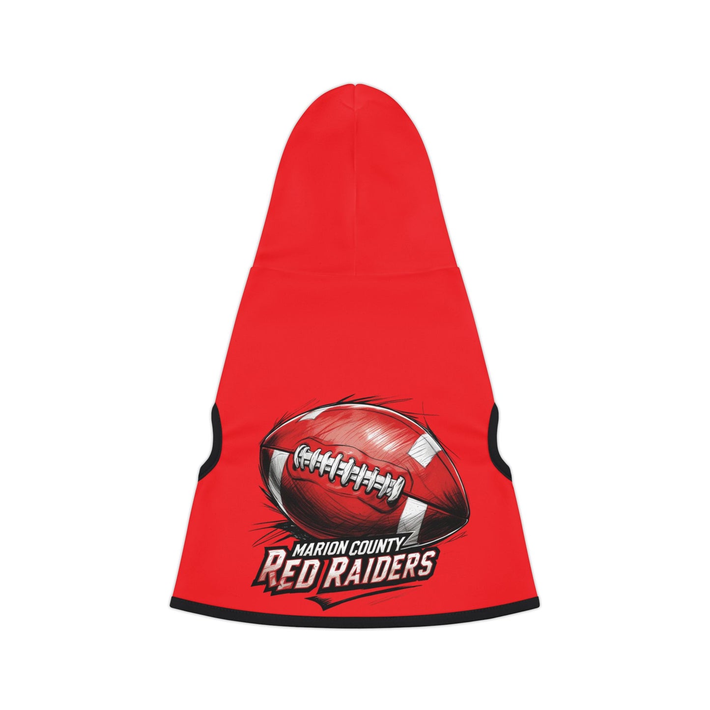 Pet Hoodie \ Marion County Red Raiders Football \ MCF1