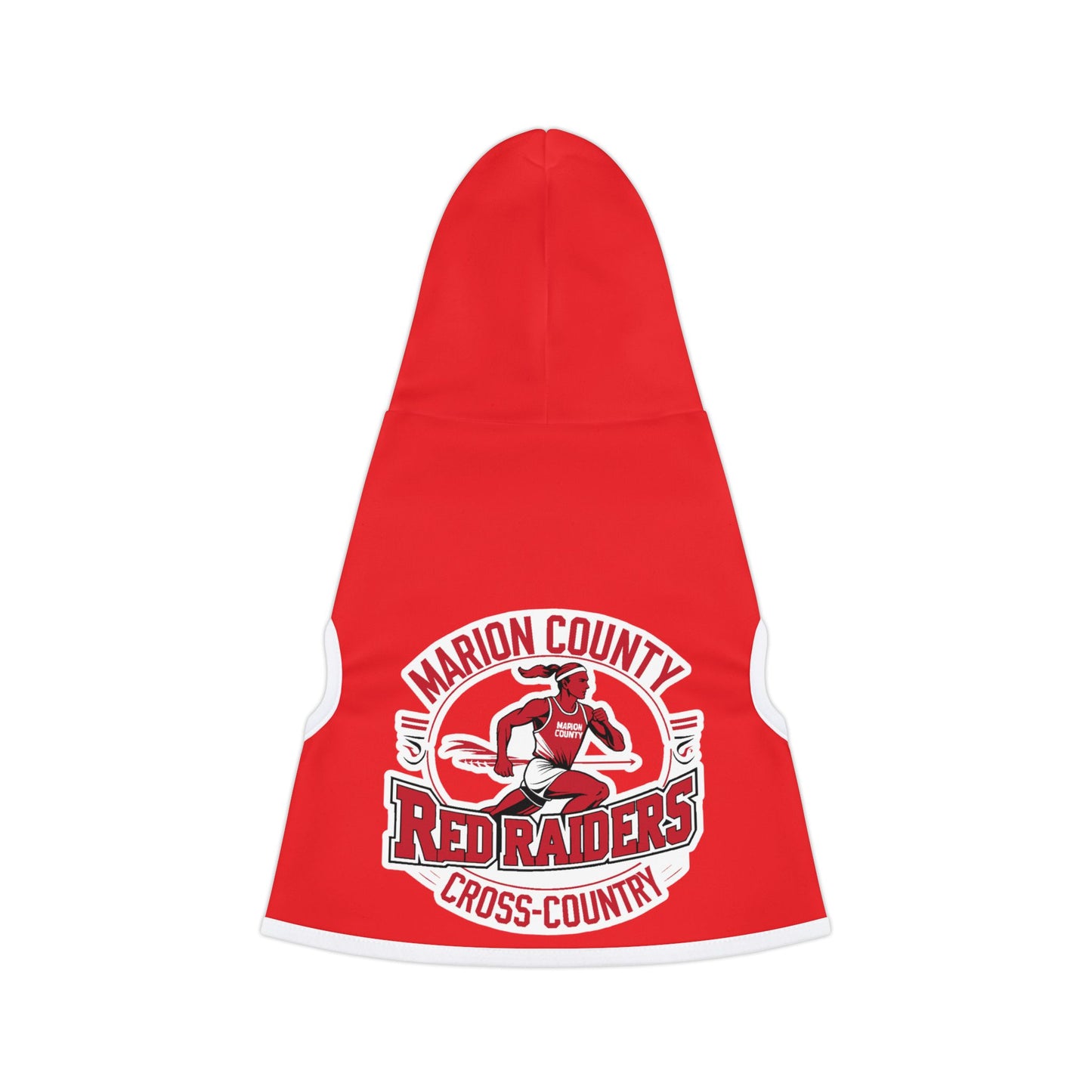 Pet Hoodie \ Marion County Red Raiders Cross-Country \ MCCC2