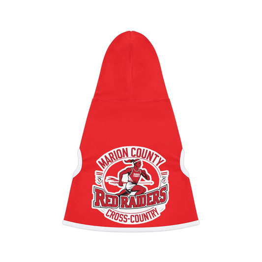 Pet Hoodie \ Marion County Red Raiders Cross-Country \ MCCC2