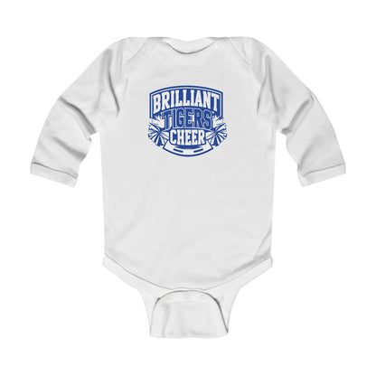 Long Sleeve Baby Bodysuit \ Brilliant Tigers Cheer \ BTC1