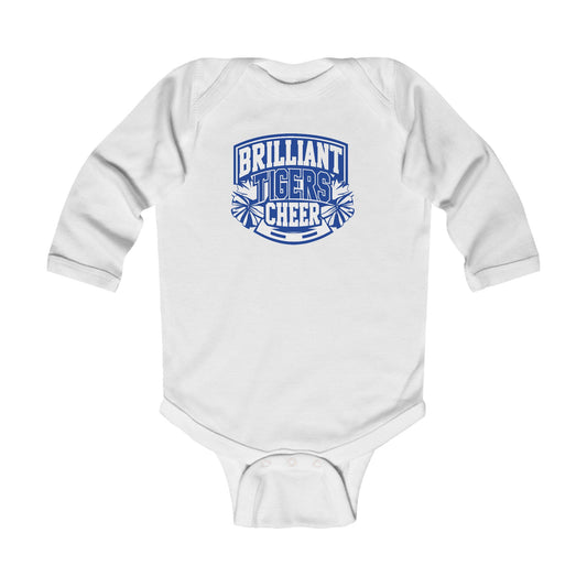 Long Sleeve Baby Bodysuit \ Brilliant Tigers Cheer \ BTC1