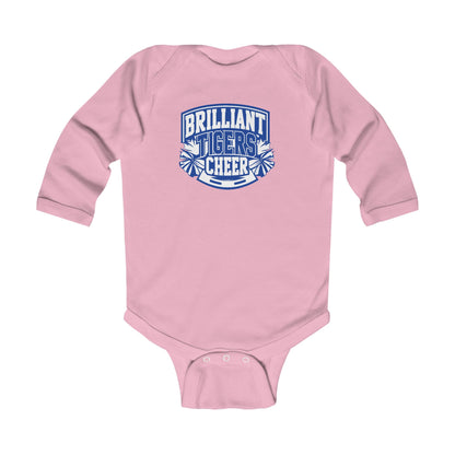 Long Sleeve Baby Bodysuit \ Brilliant Tigers Cheer \ BTC1